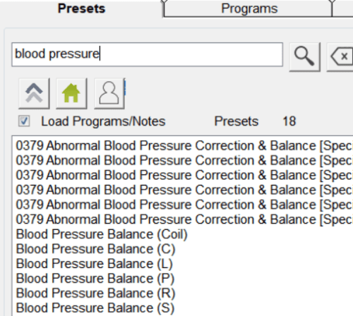 Spooky2-programma's voor ondersteuning van de bloedcirculatie